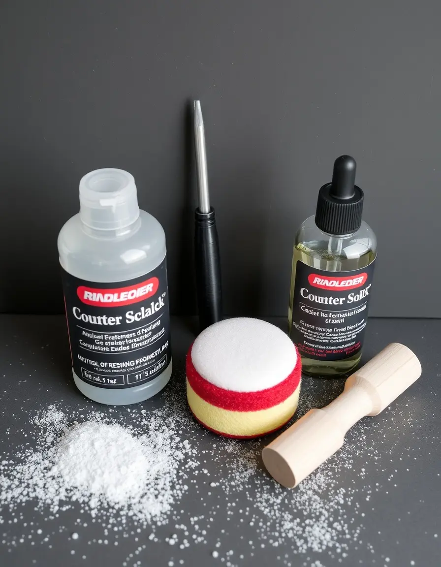 Reparaturset für Kratzer auf der Küchenoberfläche