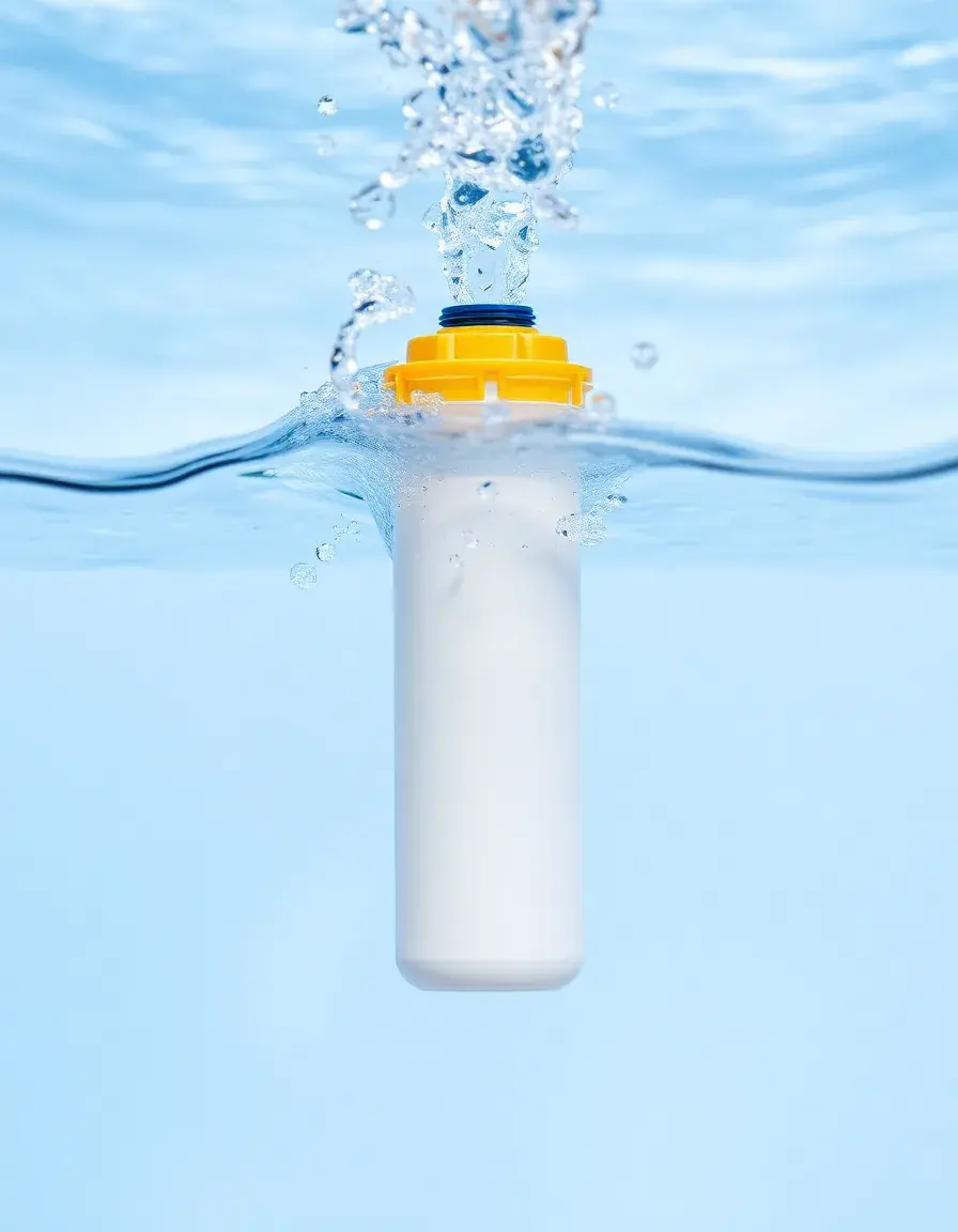 Filter Cartridge für sauberes Wasser in der Küche