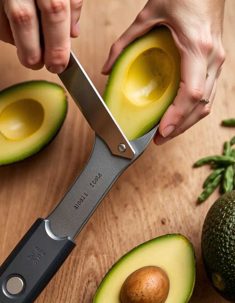 3-in-1 Avocado Slicer zum Entkernen und Schneiden