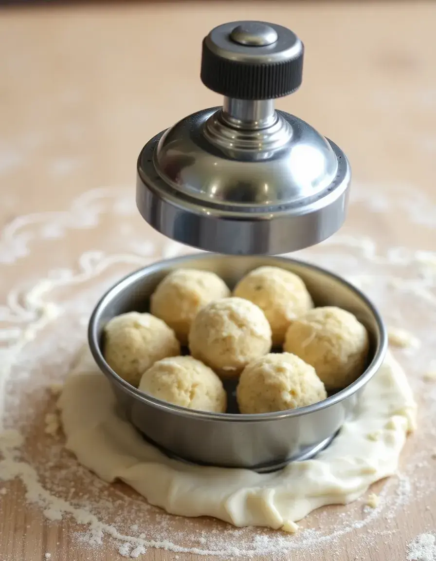 Falafel Mold Press aus Metall formt perfekte Falafel-Bällchen für die Levante Küche