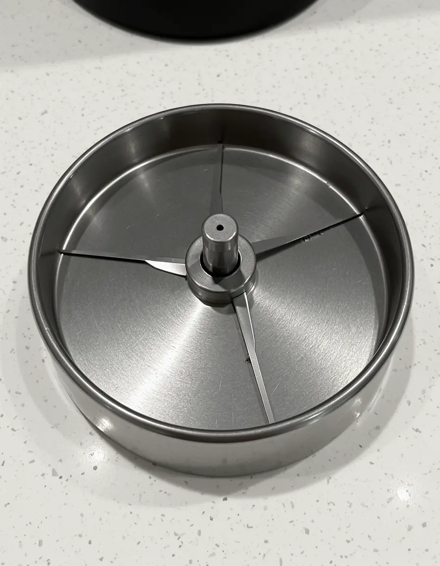 Schneidescheibe Aufsatz für Küchenmaschine aus Metall