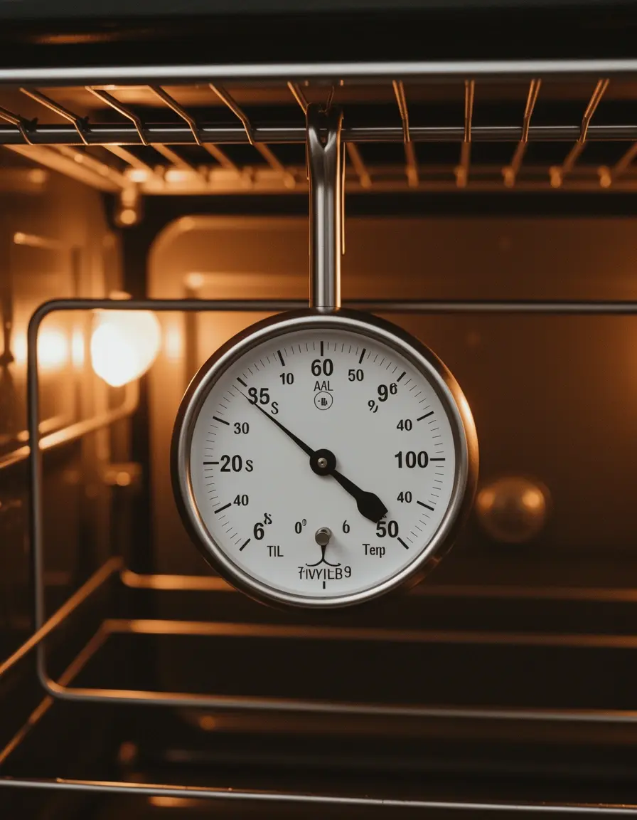 Ofenthermometer aus Edelstahl zur Temperaturkontrolle