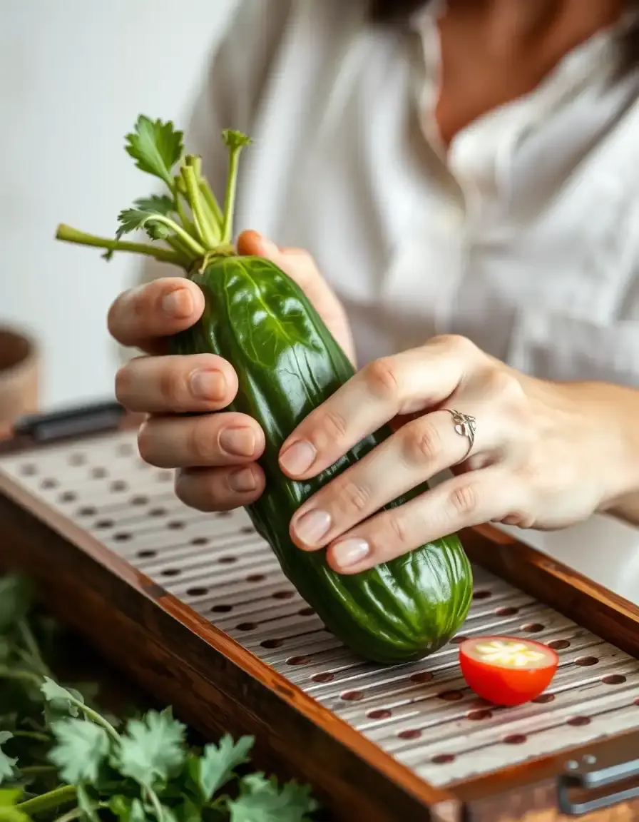 Sicherheitshalter für Mandoline schützt Finger beim Gemüseschneiden