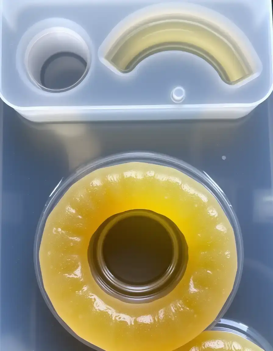 Silikonform für essbare Gummibärchen-Regenwürmer