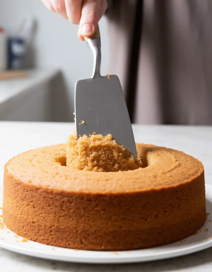 Spezial-Spatel zum Aushöhlen von Kuchen für Maulwurf Kuchen