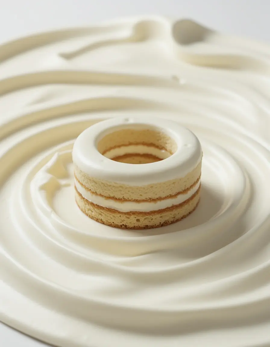 Mousse Ring Mold set for perfect cake layers
