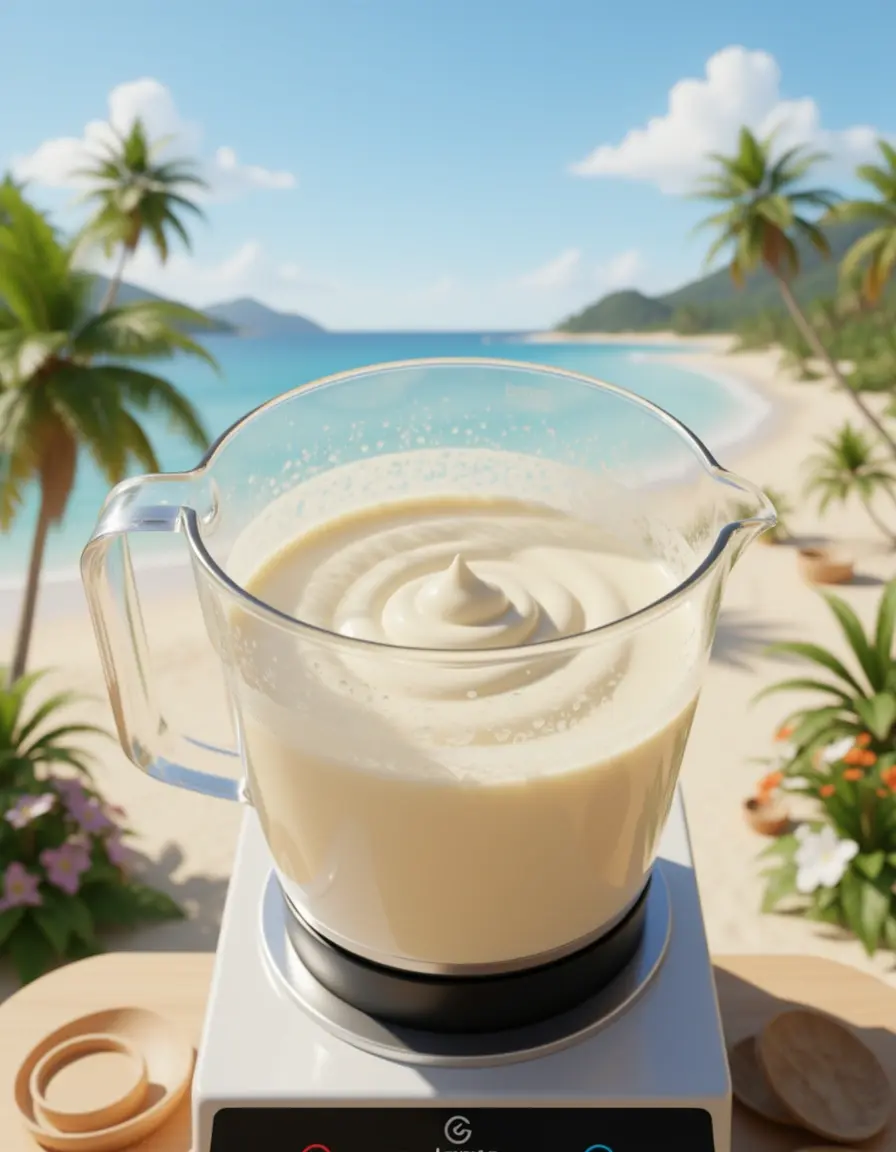 Blender for smooth paradise smoothie mixes