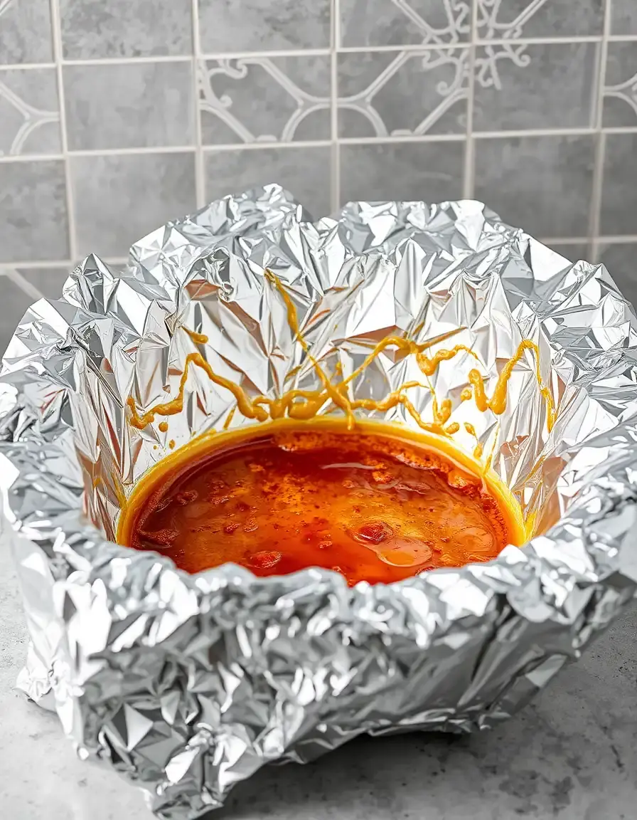 Leckfreie Folie für Wasserbad-Backen