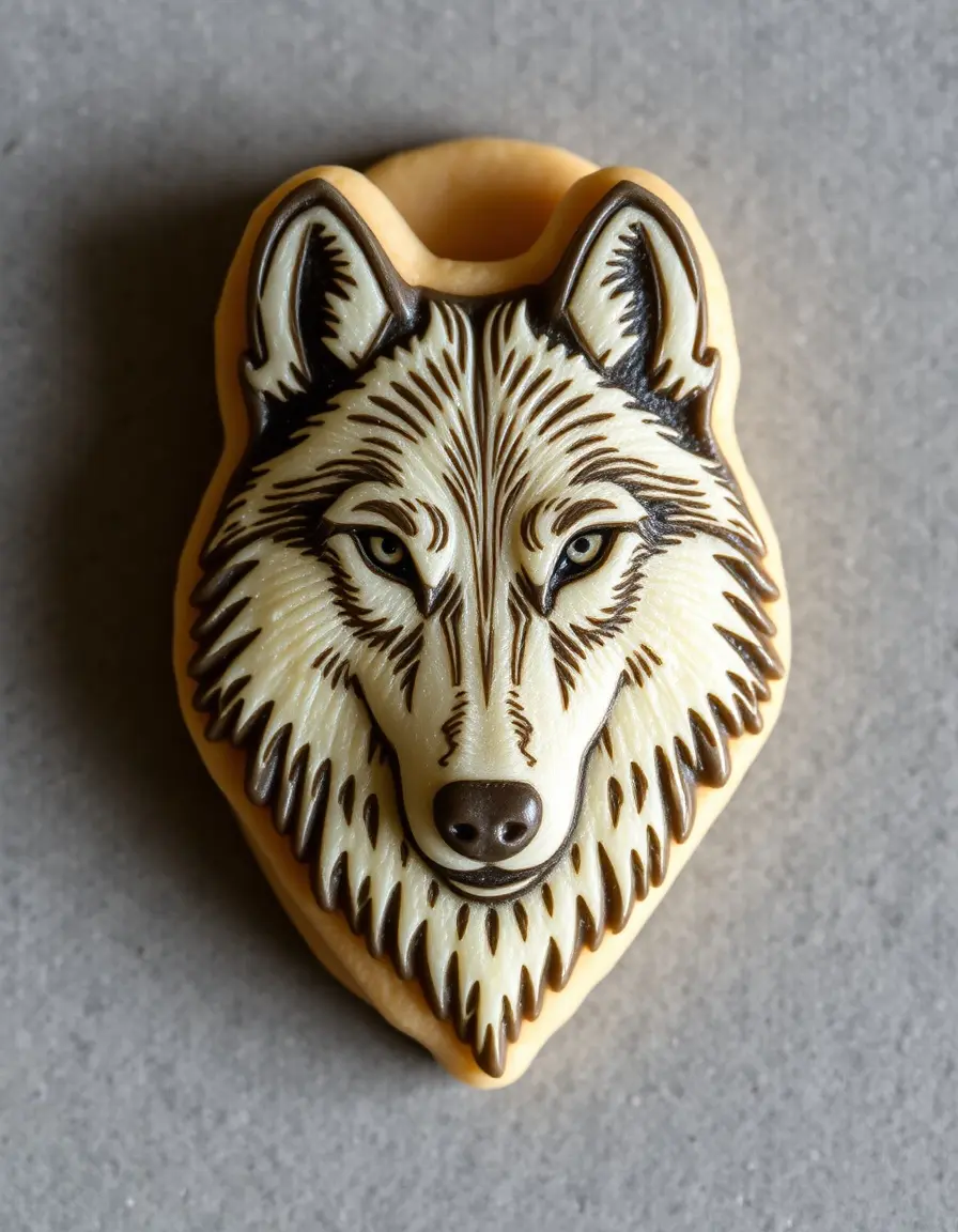 Wolfsgesicht-Stempel für Kekse und Fondant