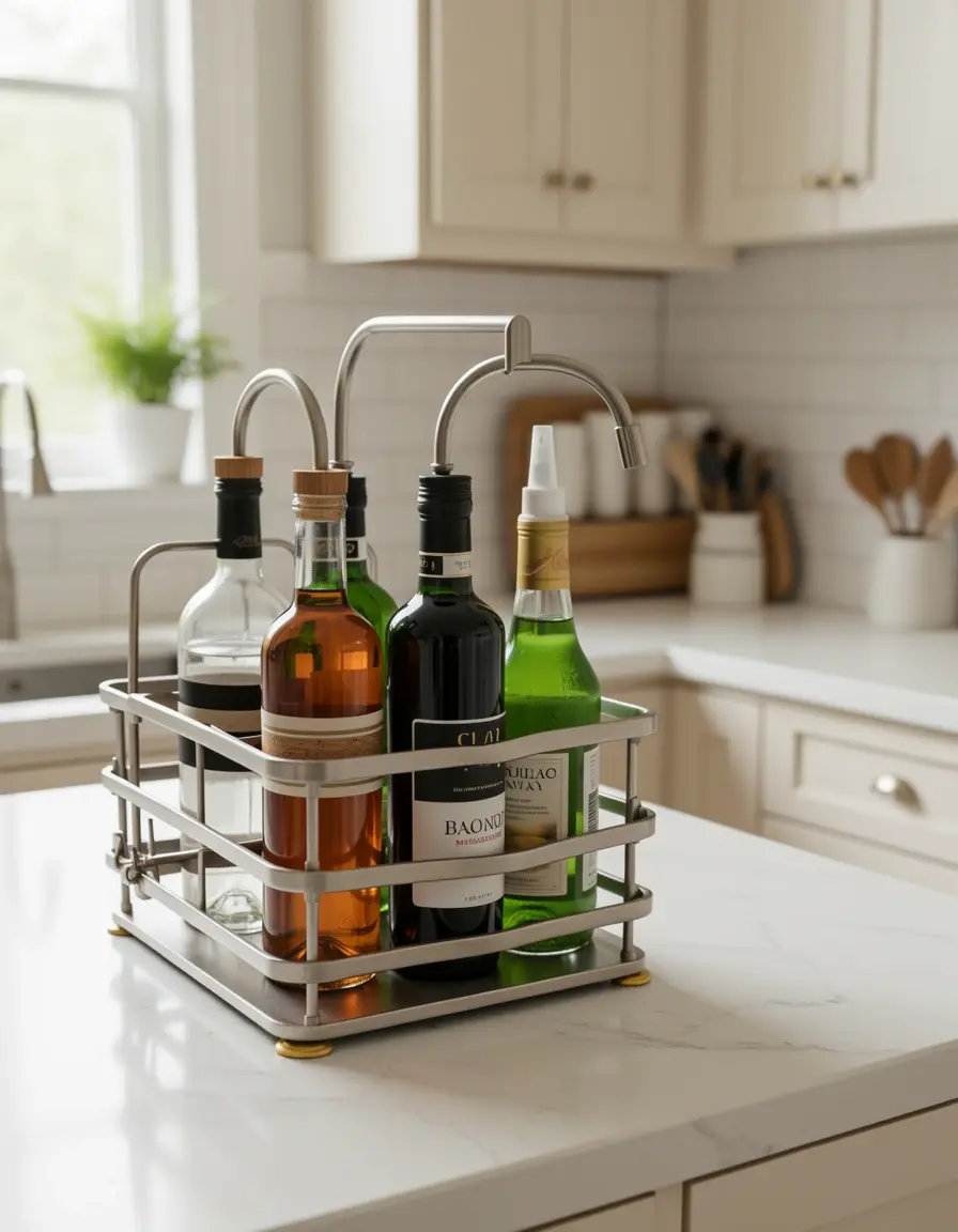 Verstellbarer Spülbecken Organizer Caddy