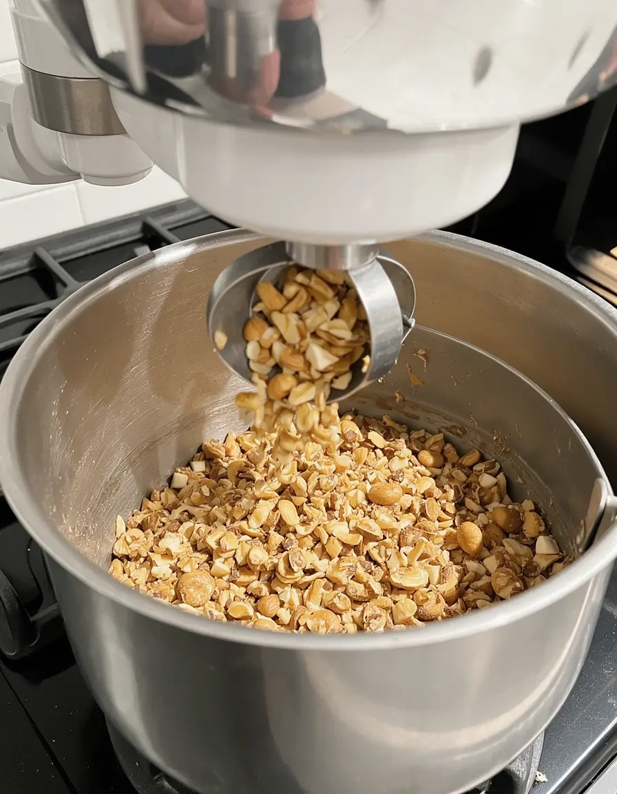 Nut Chopper zum Zerkleinern von Nüssen für den Kuchenteig
