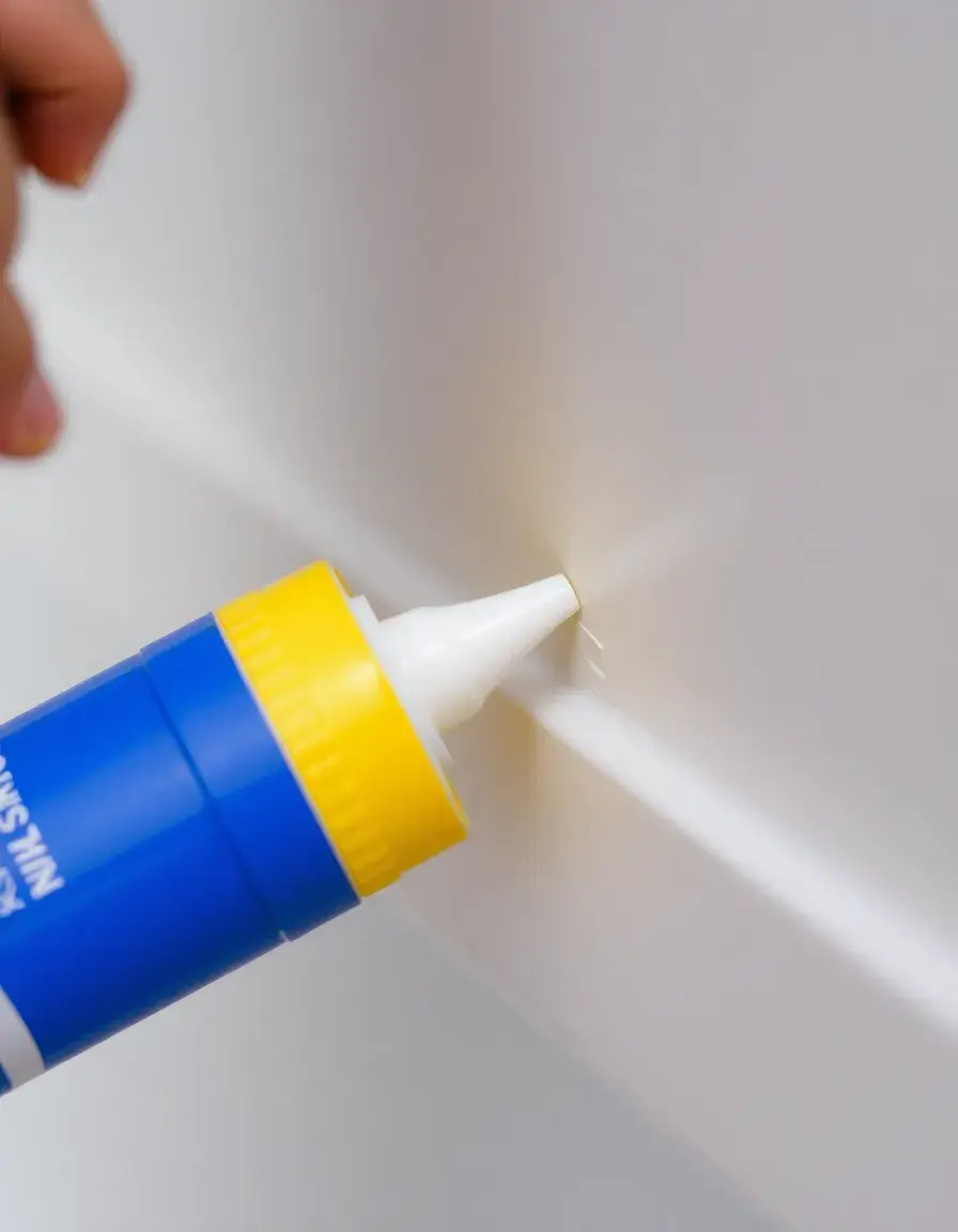 Silikon-Glätter Tool für perfekte Fugen an Abschlussleisten für Küche