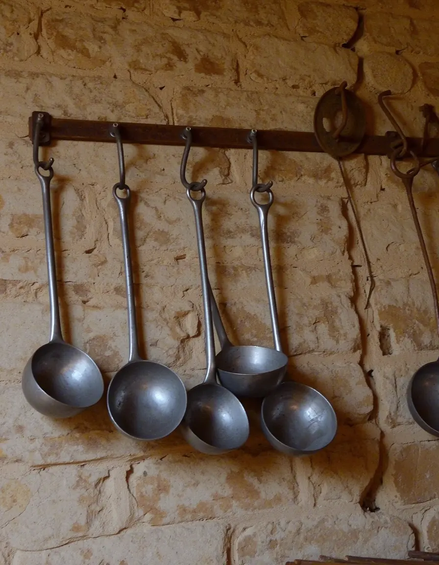 Vintage Ladle Set rustikale Schöpfkellen