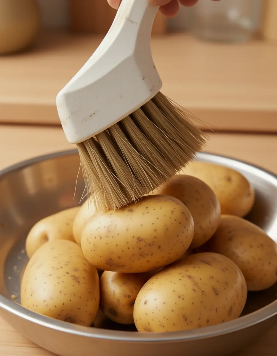 Root Vegetable Brush Gemüsebürste für Kartoffeln