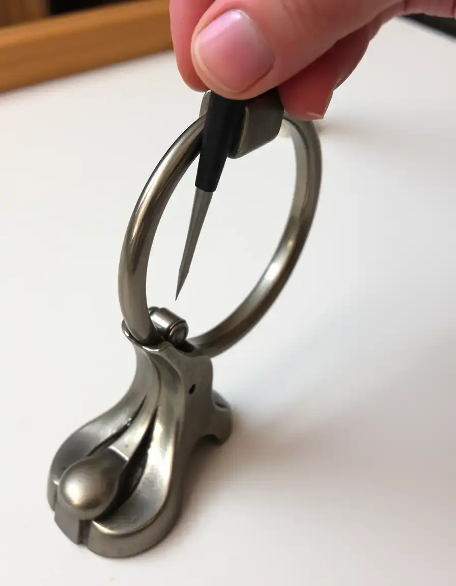 Fußrasten-Ring aus Metall für Barhocker