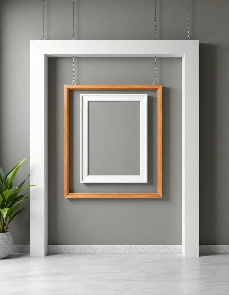 Frame Hanger Set für Bilder in der Küche präzise aufhängen