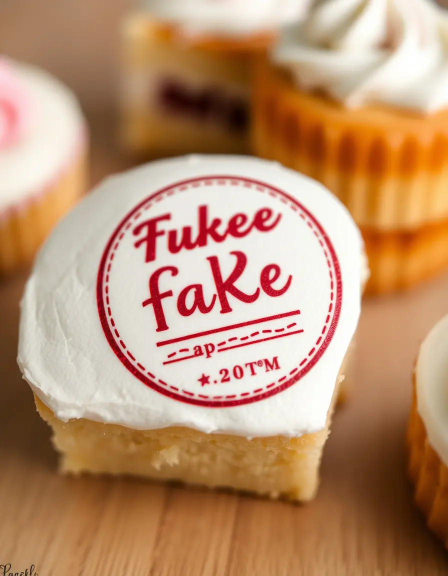 Baking Passport Stamp für Gebäck