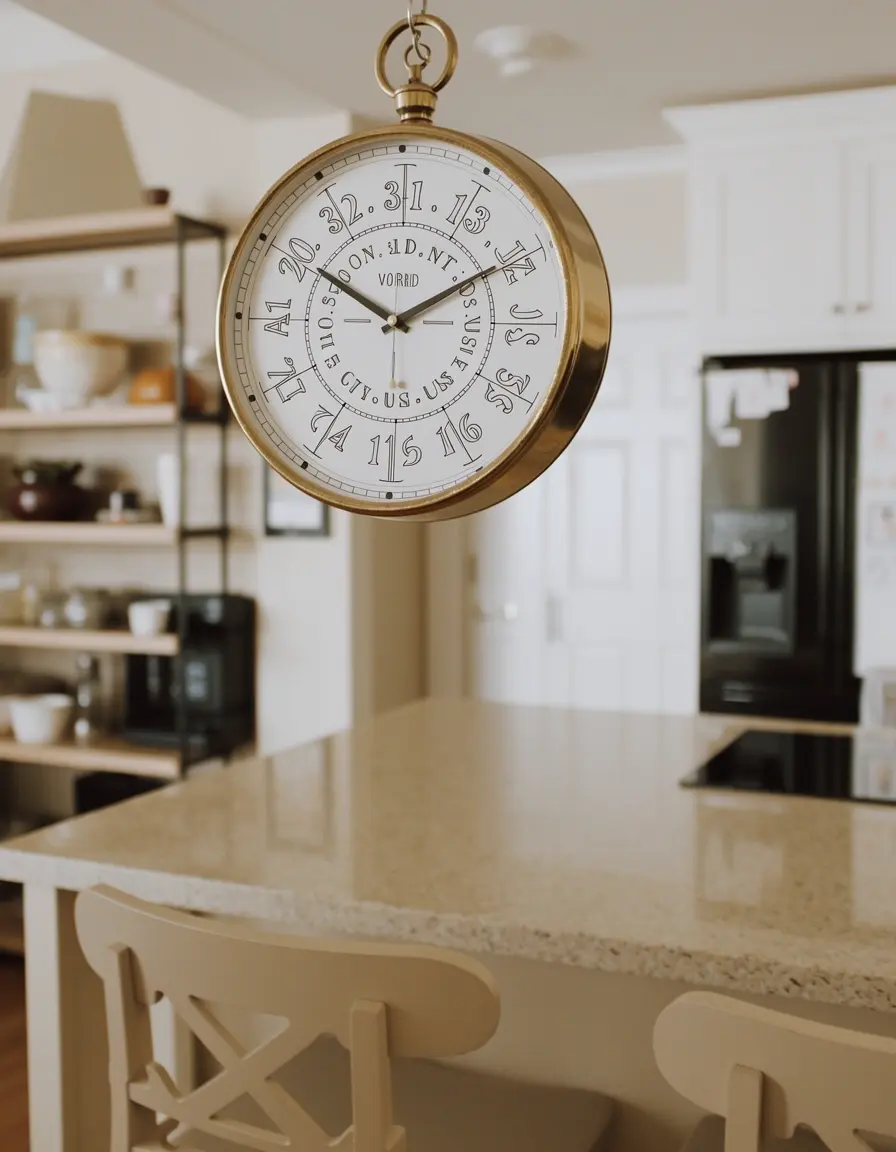 World Timer Kitchen Clock