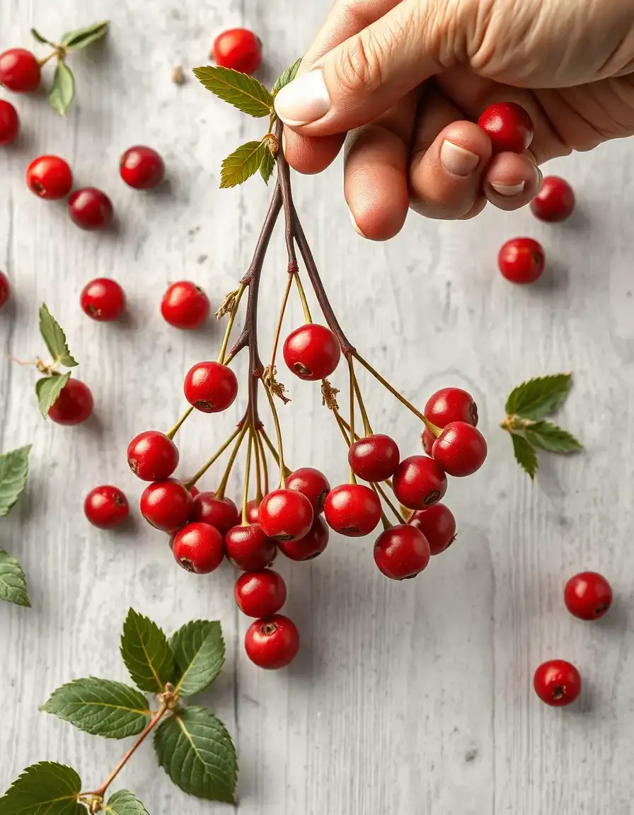Erdbeeren entstielen mit einem Strawberry Huller Tool