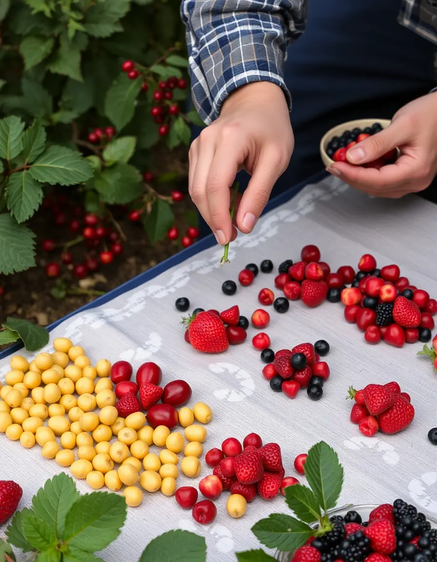 Beeren perfekt anordnen mit dem Cake Top Arranger