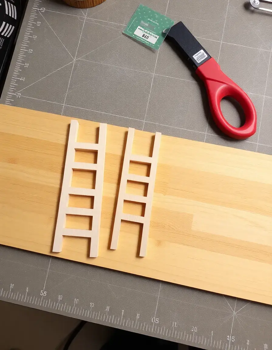 Ladder Fondant Cutter - Ausstecher für Feuerwehrleitern