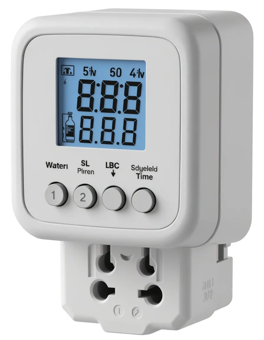 Digitale Zeitschaltuhr für Elektrogeräte in der Küche