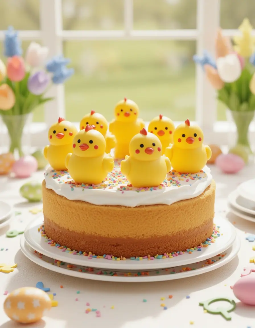 Süße Küken-Topper für Oster-Cupcakes und Kuchen