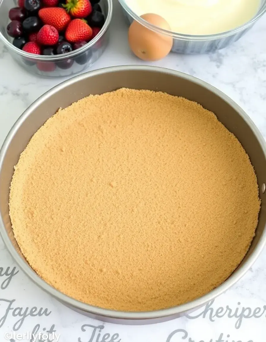 Hochwertige Springform für Käse Mandarinen Kuchen mit Keksboden