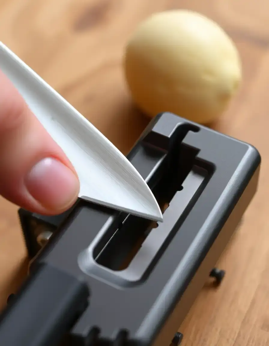 Manueller Budget Messerschärfer für scharfe Küchenmesser