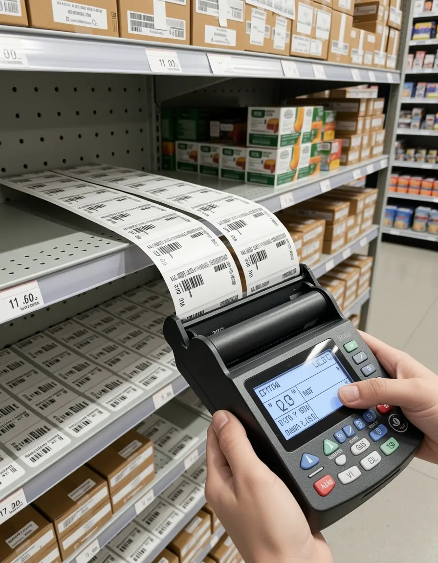 Handbeschriftungsgerät Label Maker für die Küchenorganisation