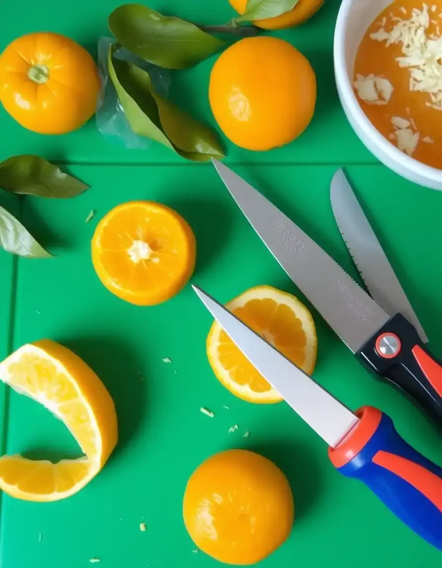 Mandarin Opener Tool zum einfachen Schälen von Mandarinen
