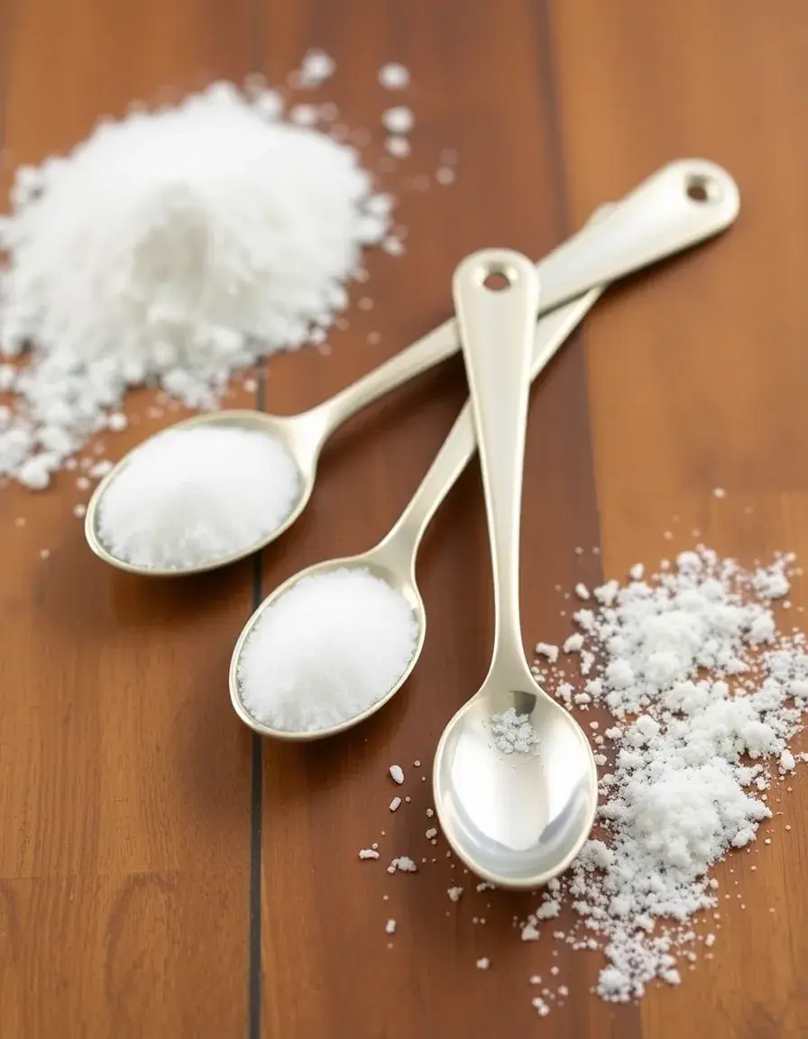 Präzise Stevia-Messlöffel aus Edelstahl für kleinste Mengen