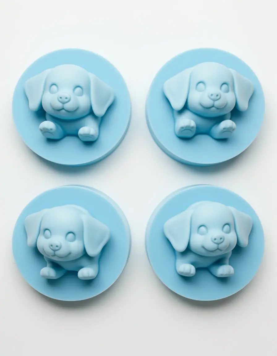 Silikonformen für Hunde-Figuren