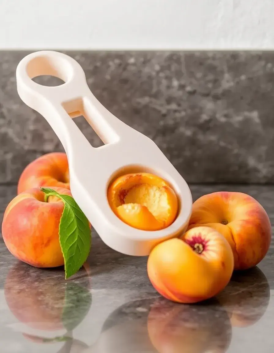 Sanfter Schäler für Pfirsiche und weiches Obst