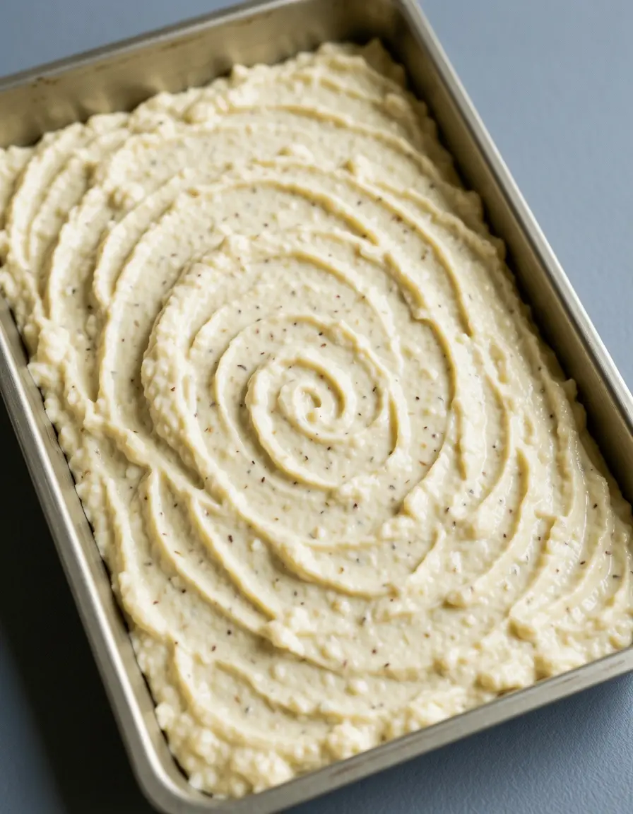 Streichpalette für Schmandcreme