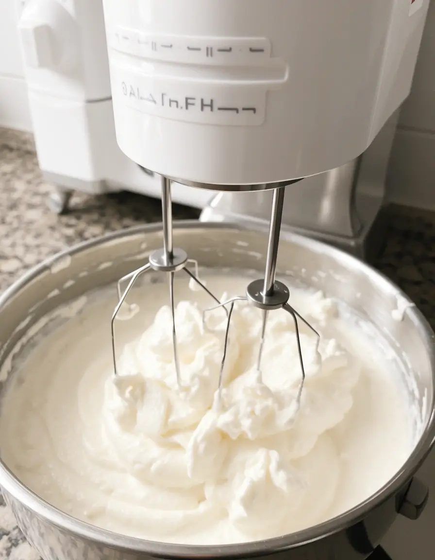 Elektrischer Handmixer für steifen Eischnee