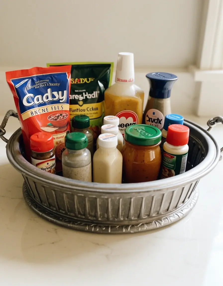 Condiment Caddy - Gewürzständer für den Esstisch