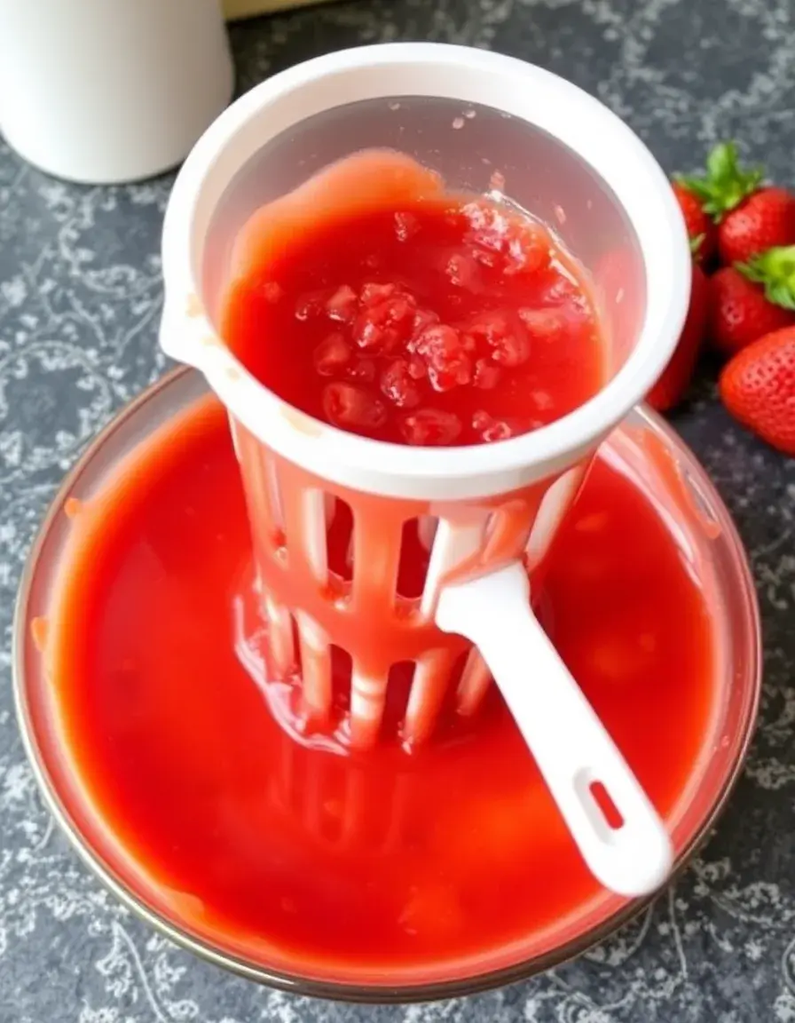 Fruchtpüree-Maker für Erdbeersauce