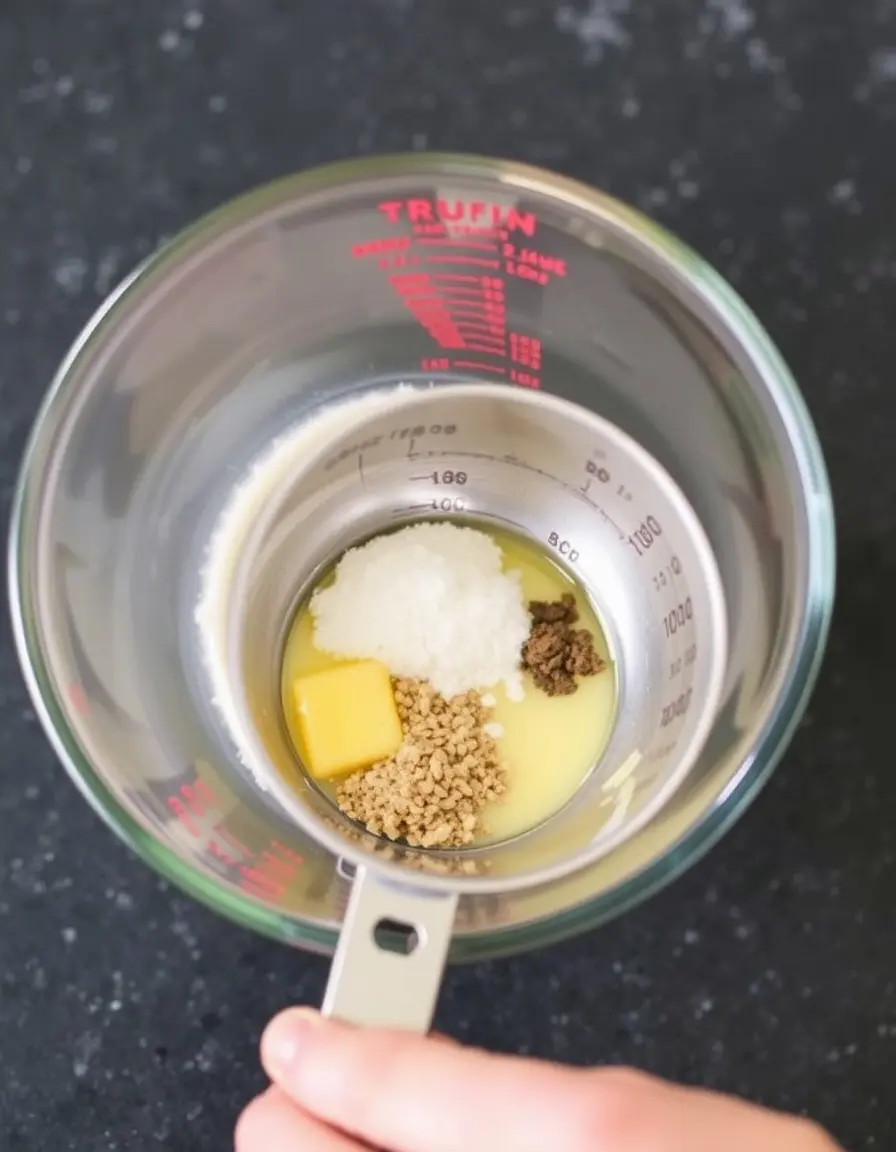 Messlöffel für präzise Zutatenmengen bei Tassenkuchen