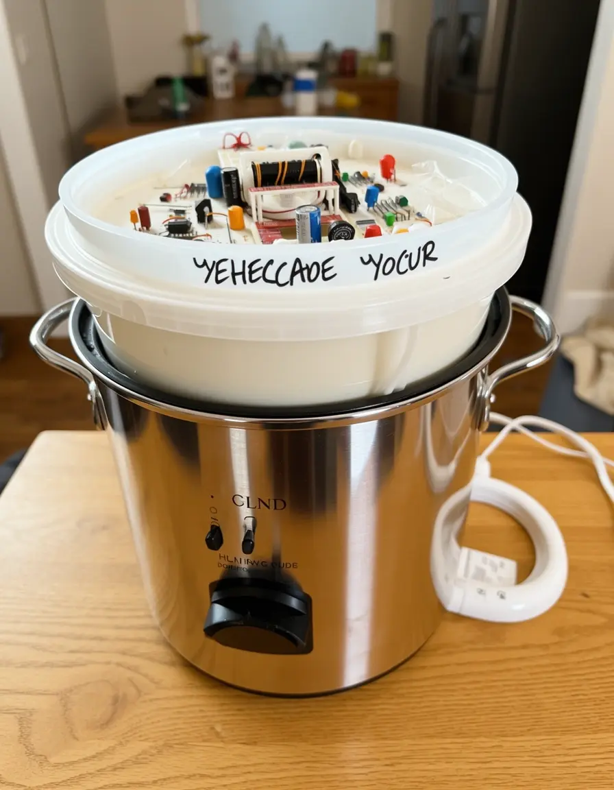 Elektrischer Joghurtbereiter für hausgemachten türkischen Joghurt