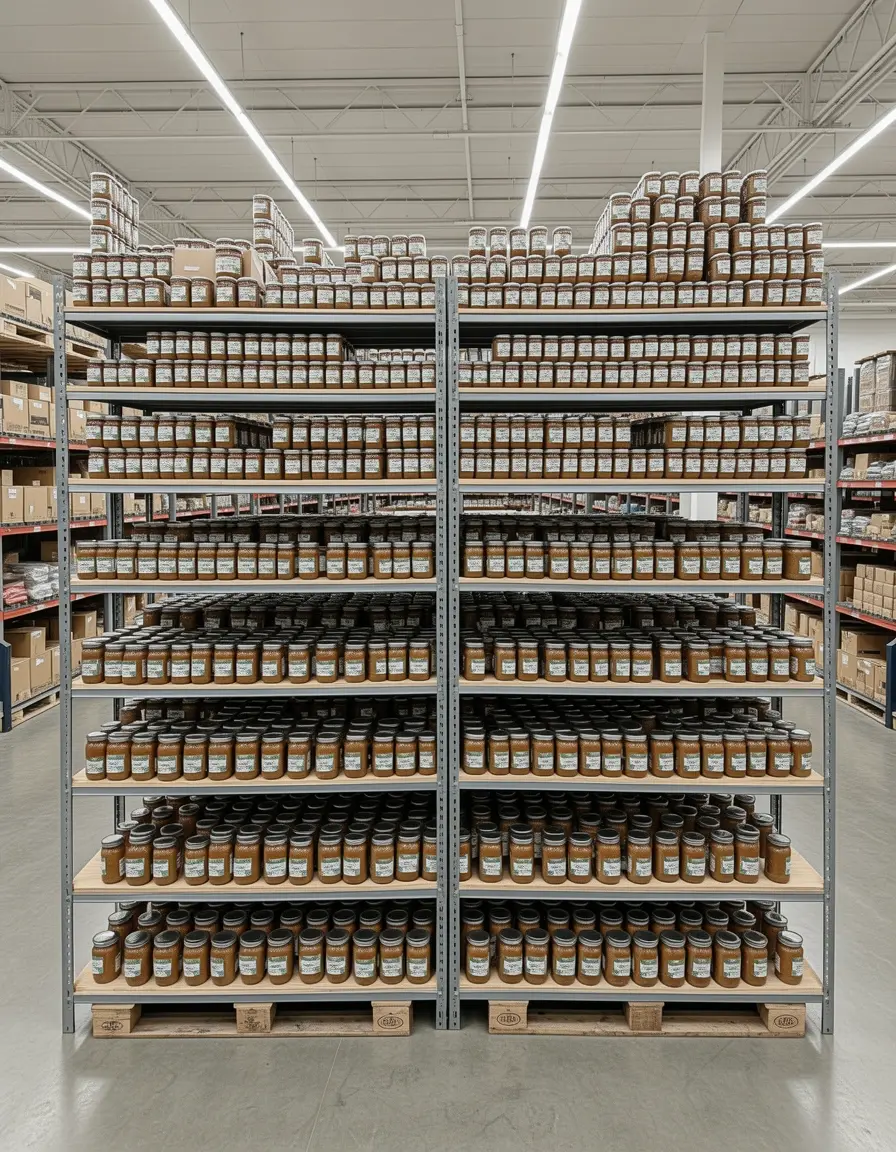 Glas-Stapelsystem für mehr Platz im Vorratsschrank