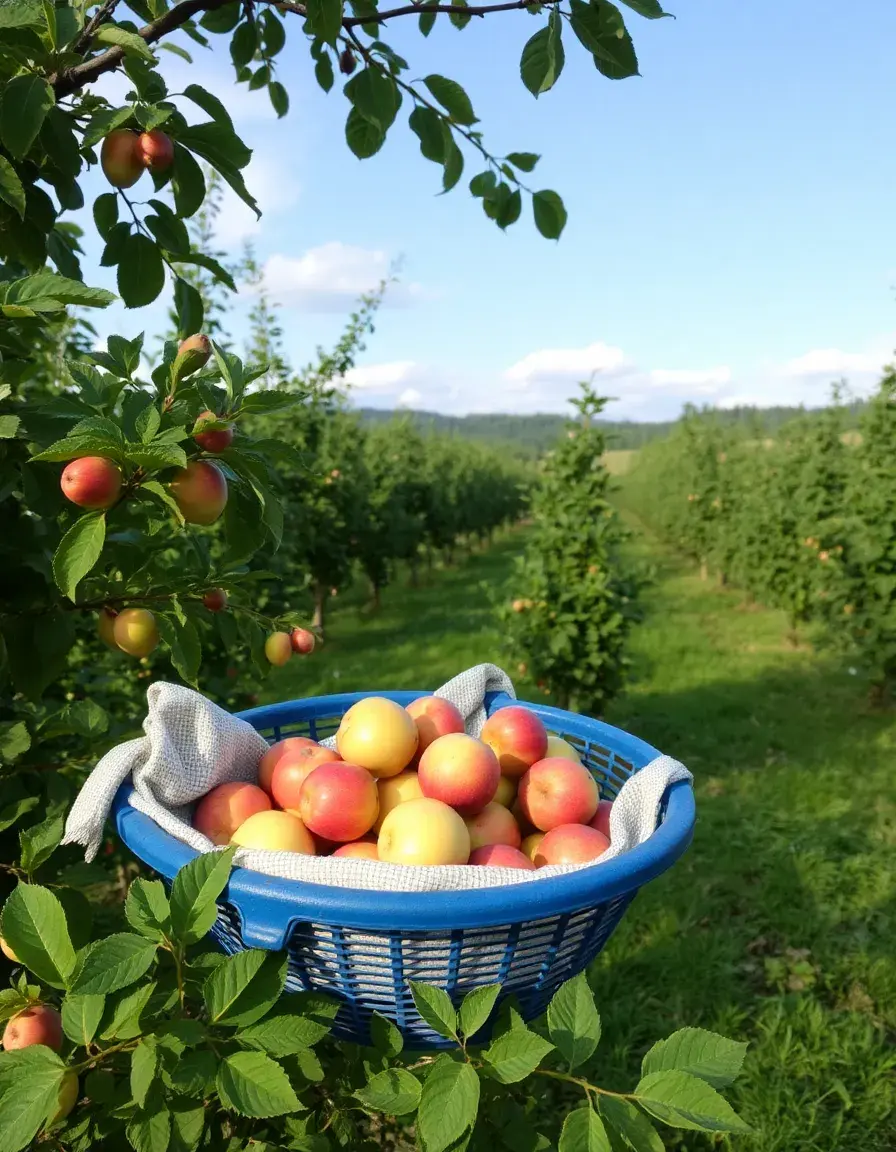 Frischebehälter für Äpfel und Obst