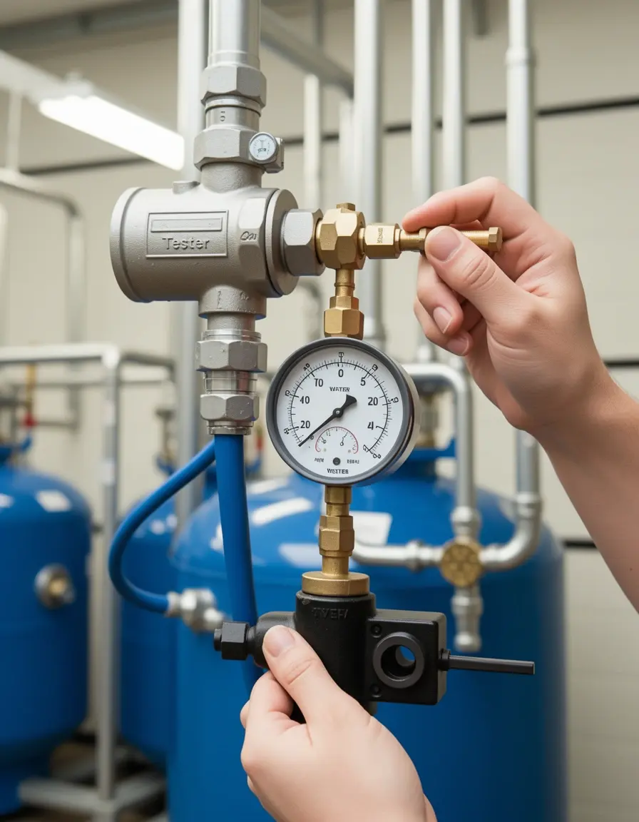 Wasserdruck Prüfgerät für die Küche