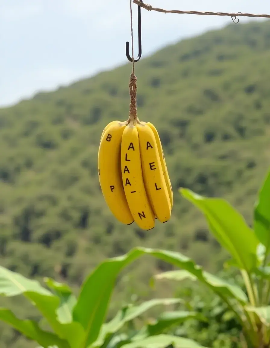 Stilvoller Banana Hook zur Aufbewahrung von Bananen für perfekten Bananen Kuchen