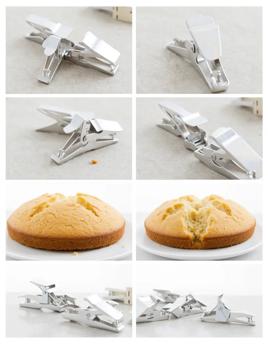 Praktische Wrapper Clips für die Aufbewahrung von Kuchen