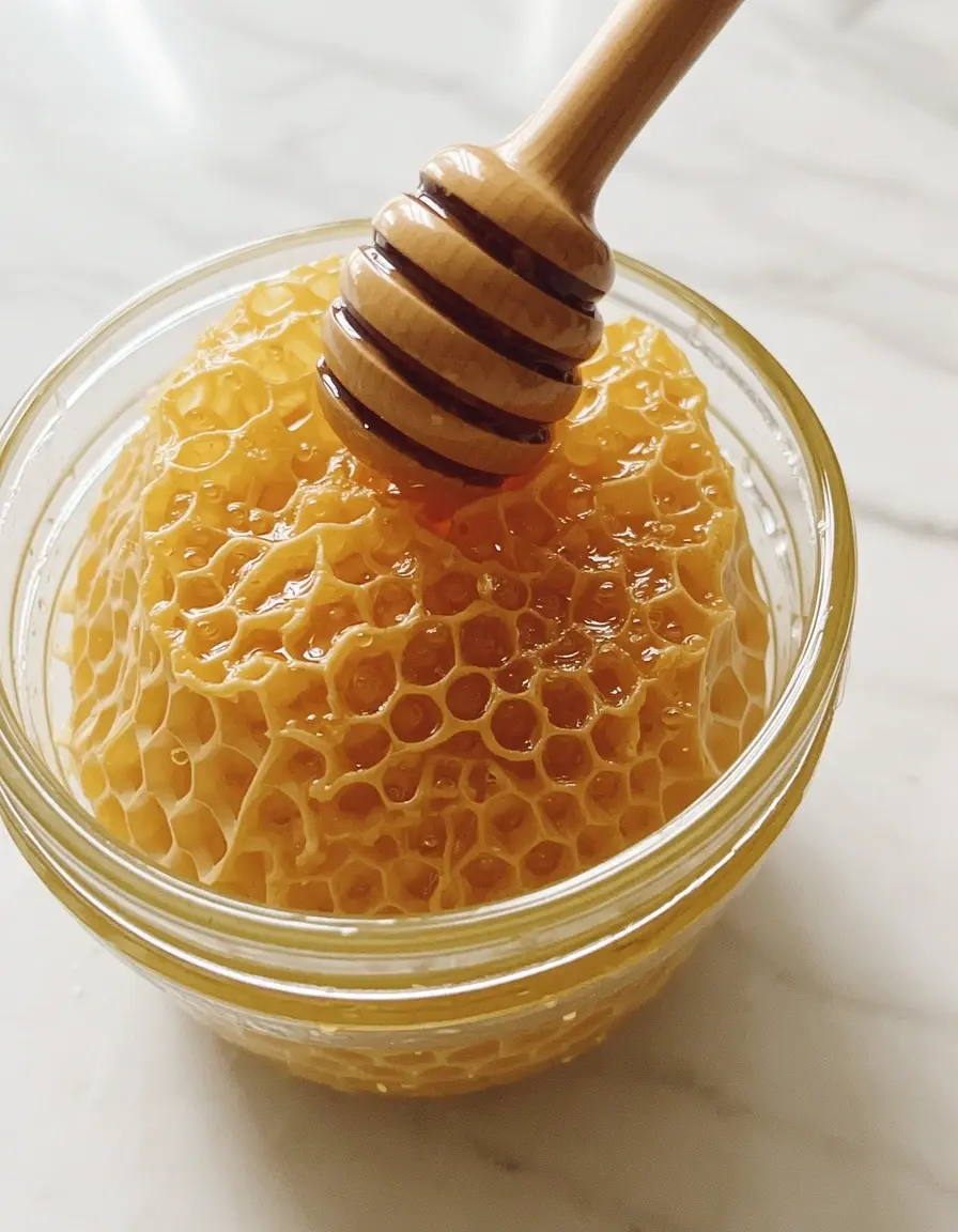 Honig-Löffel für das perfekte Topping