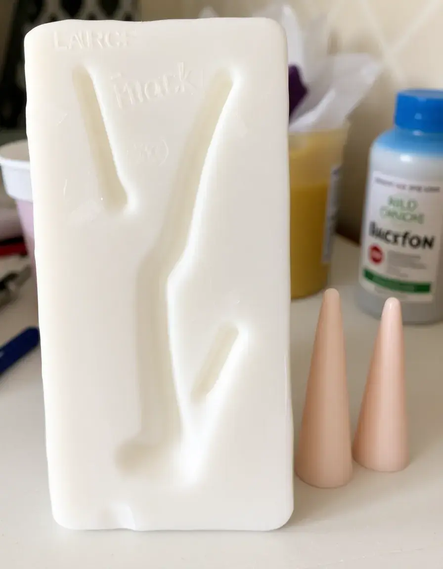 Silikonform für Einhorn Hörner zur Kuchendekoration