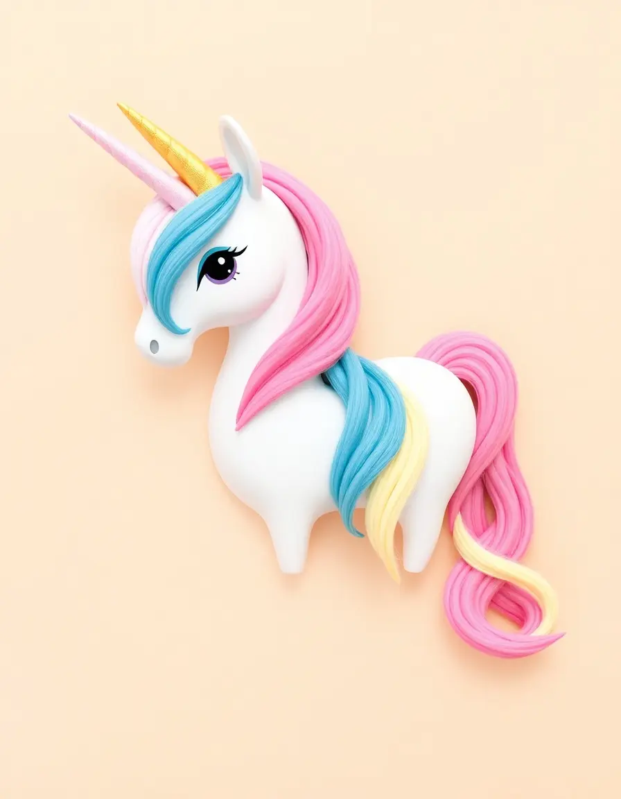 Spritztülle für Buttercreme Mähne beim Einhornkuchen