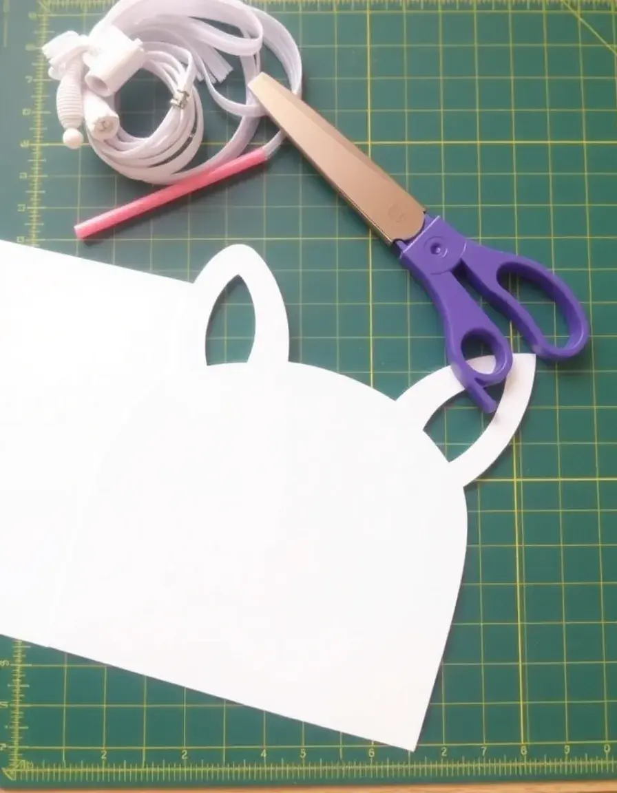 Ausstecher für Einhorn Ohren aus Fondant