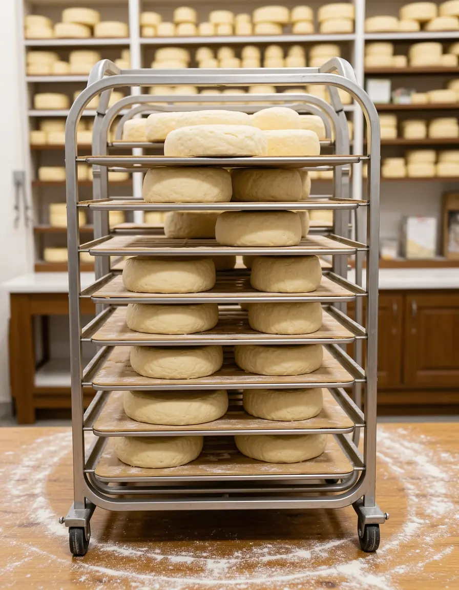 Reifegitter für Frischkäse zur optimalen Belüftung